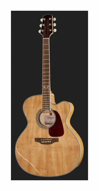 Takamine GJ72CE-NAT, tastiera e capotasto, scatto 2