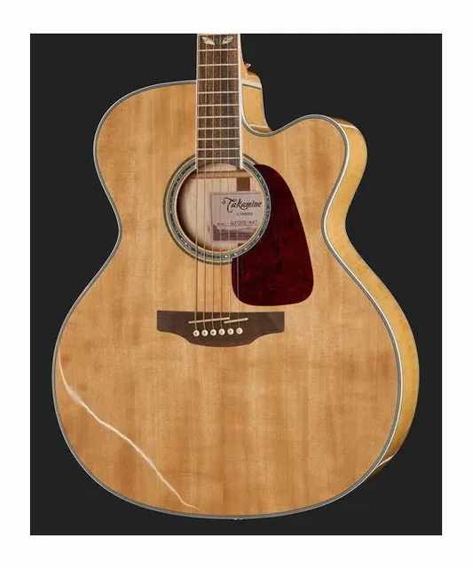 Takamine GJ72CE-NAT, ponte e selletta, scatto 4