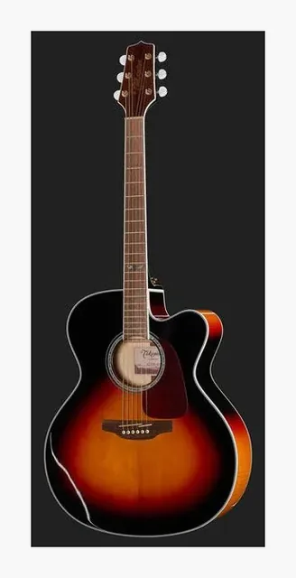 Takamine GJ72CE-BSB, buca e rosetta, scatto 2