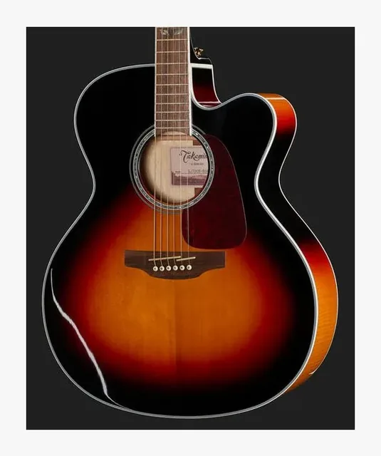 Takamine GJ72CE-BSB, buca e rosetta, scatto 4
