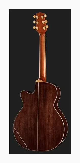 Takamine GN71CE-NAT, tastiera e capotasto, scatto 3