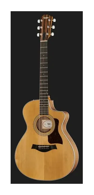 Taylor 212ce Spruce/Walnut, ponte e selletta, scatto 2