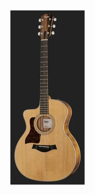 Taylor 214ce Koa Lefthand, ponte e selletta, scatto 2