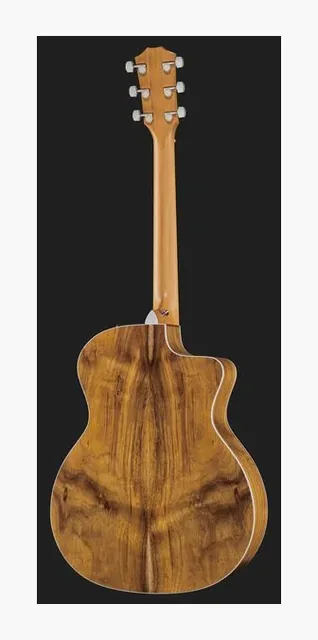 Taylor 214ce Koa Lefthand, fondo e fasce, scatto 3
