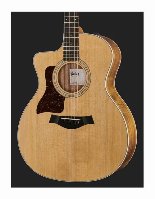 Taylor 214ce Koa Lefthand, tastiera e capotasto, scatto 4