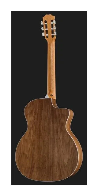 Taylor 214ce-N LH Spruce/Walnut, cassa vista di fronte, scatto 3