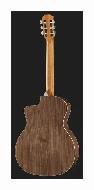 Taylor 214ce-N Spruce/Walnut, ponte e cordiera, scatto 3