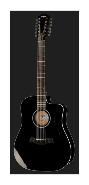 Taylor 250ce-BLK Plus, cassa vista di fronte, scatto 2