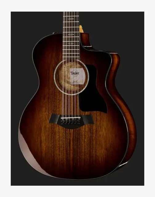 Taylor 264ce-K DLX, cassa vista di fronte, scatto 4