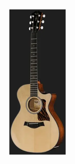 Taylor 312ce Next Generation, tastiera e capotasto, scatto 2