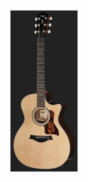 Taylor 414ce Next Generation Natural, tastiera e capotasto, scatto 2