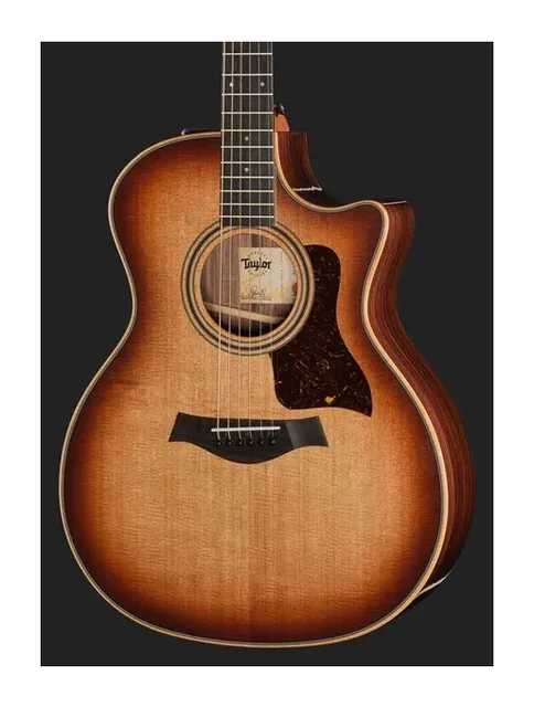 Taylor 414ce Studio Shaded Edgeburst, ponte e selletta, scatto 4
