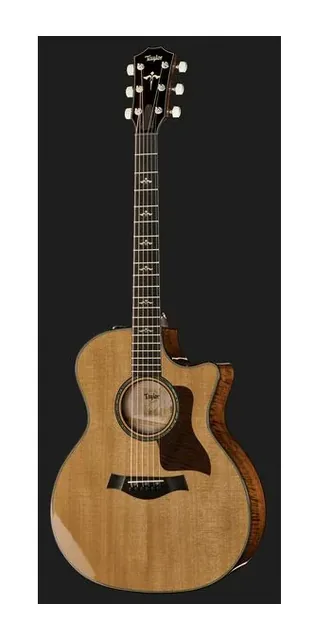 Taylor 614ce V-Class, cassa vista di fronte, scatto 2