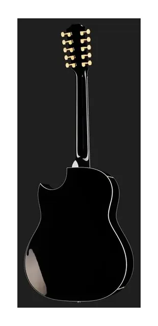 Taylor 657ce Bajo Quinto BLK, paletta e meccaniche, scatto 3