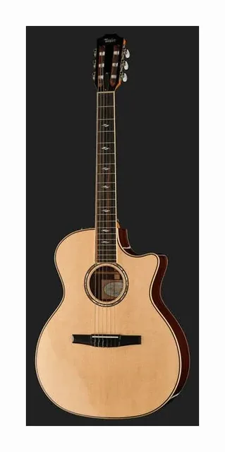 Taylor 814ce-N, ponte e cordiera, scatto 2