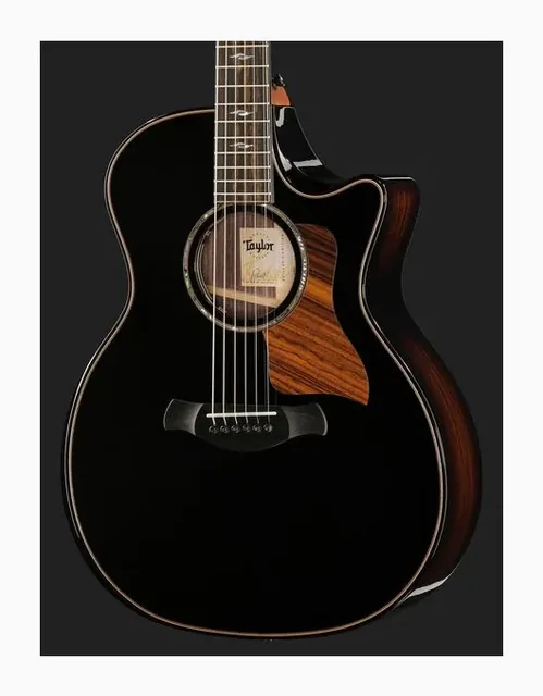 Taylor BE 814ce Blacktop Next Gen, fondo e fasce, scatto 4