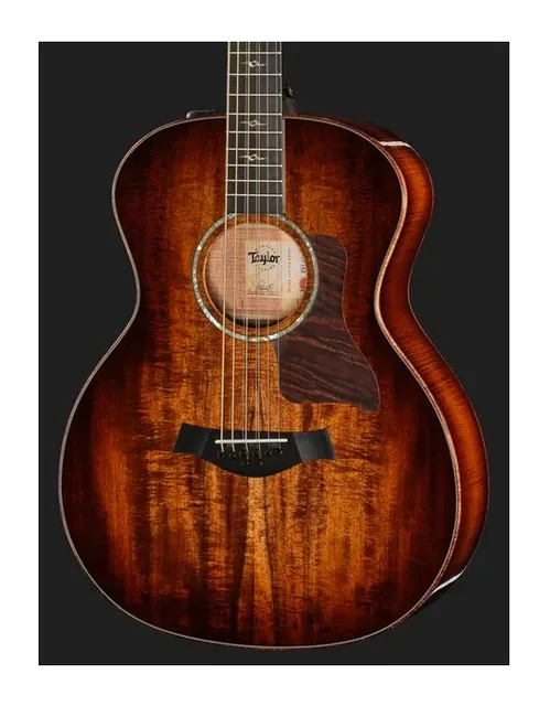 Taylor Custom #44: C24ce 8-String Bar, tastiera e capotasto, scatto 4