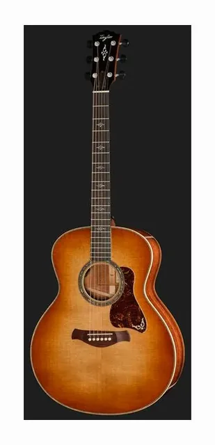 Taylor Gold Label 814e Koa Sunburst, ponte e selletta, scatto 2