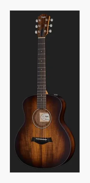 Taylor GS Mini-e Koa Plus Lefthand, fondo e fasce, scatto 2