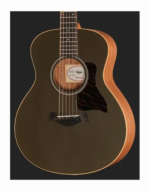 Taylor GS Mini-e LTD Olive, cassa vista di fronte, scatto 4