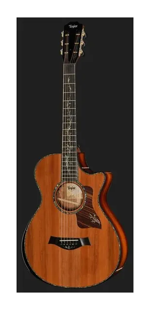 Taylor PS12ce 12-Fret Next Generation, cassa vista di fronte, scatto 2