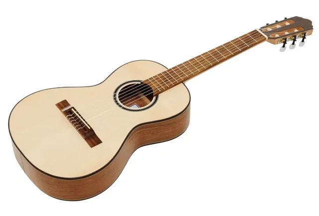 Thomann G-Tuned Classical Guitar Del., ponte e cordiera, scatto 3