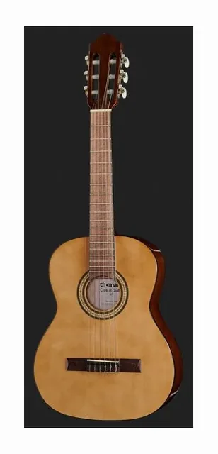 Thomann Classic Guitar 1/2 Lefthand, tastiera e capotasto, scatto 2