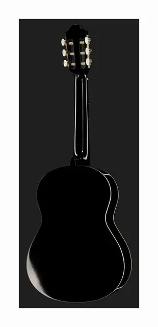 Thomann Classic Guitar 3/4 Black, ponte e cordiera, scatto 3