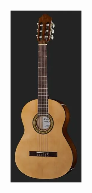 Thomann Classic Guitar 3/4 Lefthand, cassa vista di fronte, scatto 2
