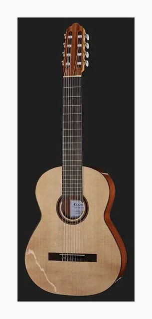 Thomann Classica Fusion 8 String, buca e rosetta, scatto 2