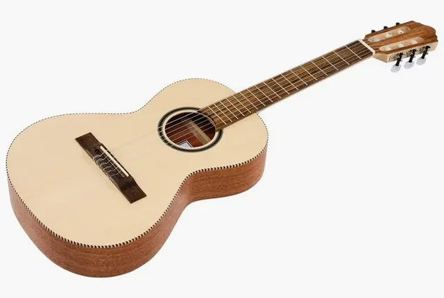 Thomann G-Tuned Classical Guitar Std., buca e rosetta, scatto 3