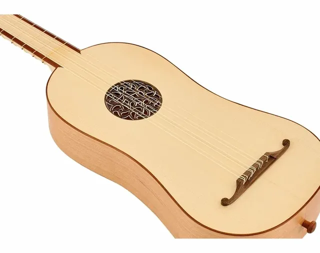 Thomann Pro Renaissance Guitar Plum, cassa vista di fronte, scatto 4