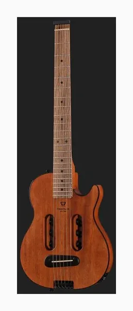 Traveler Guitar Escape MK-III Steel Mahagony, tastiera e capotasto, scatto 2