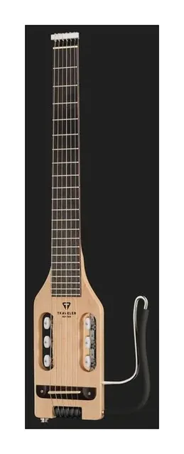 Traveler Guitar Ultra Light Nylon Natural, paletta a finestre e meccaniche, scatto 2