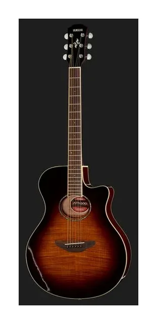 Yamaha APX 600 FM TBS, paletta e meccaniche, scatto 2