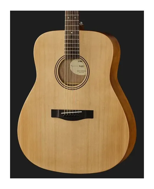Yamaha F400 Natural Satin, cassa vista di fronte, scatto 4
