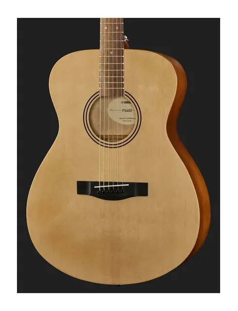 Yamaha FS400 Natural Satin, buca e rosetta, scatto 4