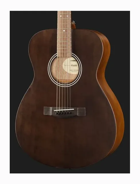 Yamaha FS400 Smoky Black, tastiera e capotasto, scatto 4