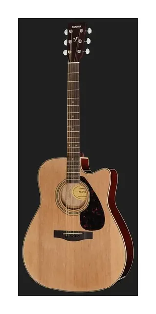 Yamaha FX370C Natural, tastiera e capotasto, scatto 2