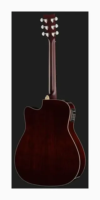 Yamaha FX370C Natural, tastiera e capotasto, scatto 3