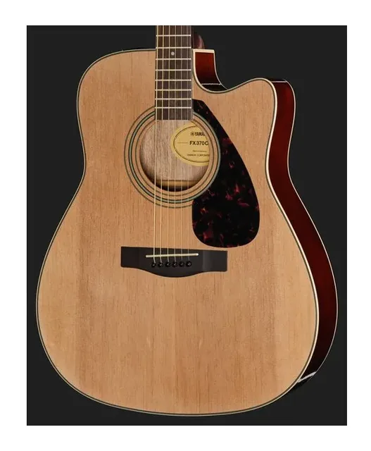 Yamaha FX370C Natural, buca e rosetta, scatto 4