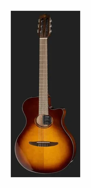 Yamaha NTX1BS Brown Sunburst, paletta a finestre e meccaniche, scatto 2